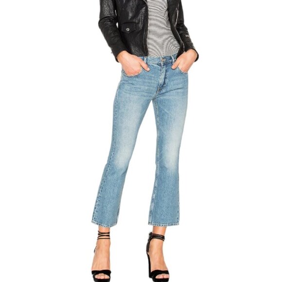 IRO Womens Freya Cropped Flare Jeans Size 24 - Picture 1 of 9